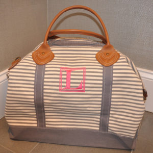 Striped Weekender