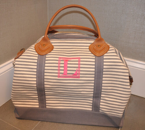 Striped Weekender
