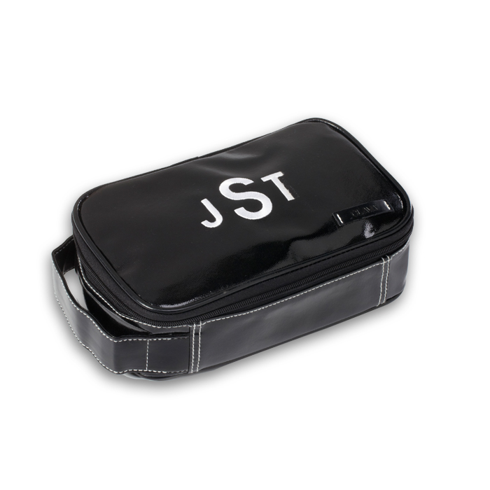 Wellie Cosmetic case- black