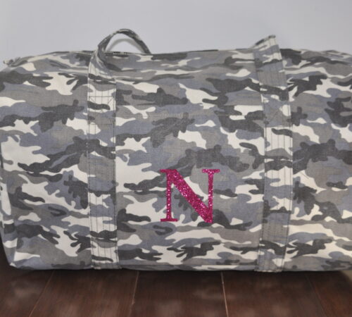 Large Camo Duffle