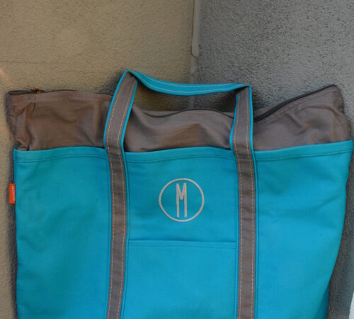Large 2-tone Tote