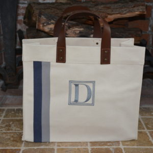 Striped Tote