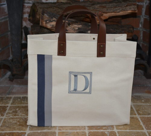Striped Tote
