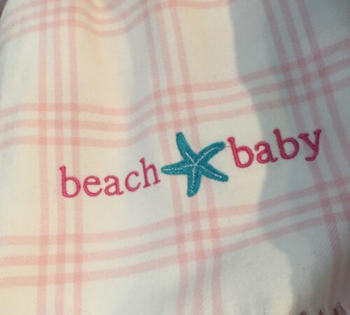 Beach baby Blanket