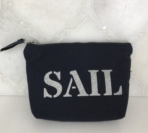 Sail makeup bag
