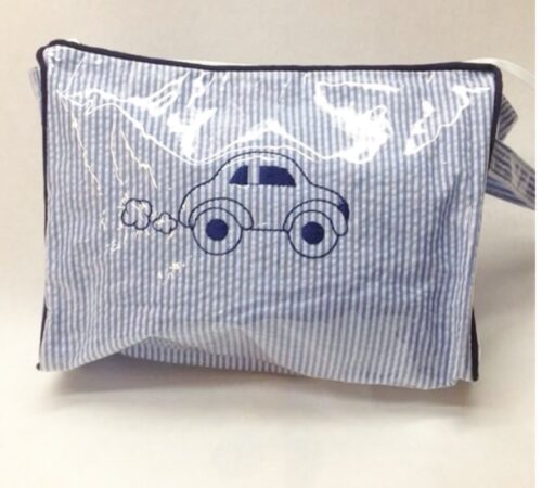 Vinyl baby Boy cosmetic case