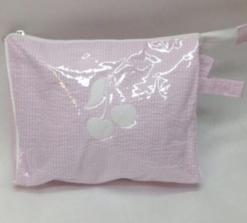 Vinyl baby Girl cosmetic case