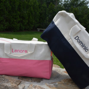Color Block Duffle