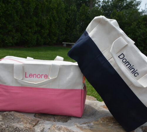 Color Block Duffle