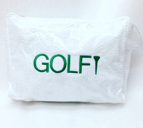 Golf Vinyl Cosmetic Case