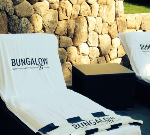 Custom Terry Lounge Chair Covers