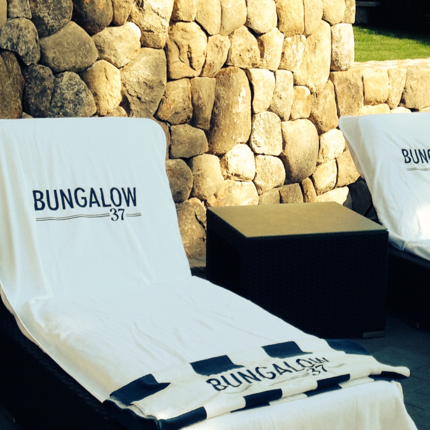 Custom Terry Lounge Chair Covers