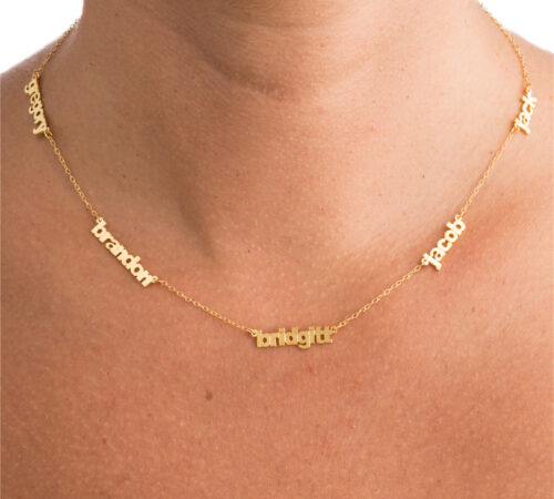 14K Name Necklace
